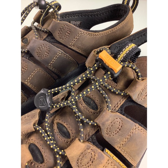 Keen Men’s Newport Waterproof Bison Nubuck leather Sandals size 8 EUC main image 8